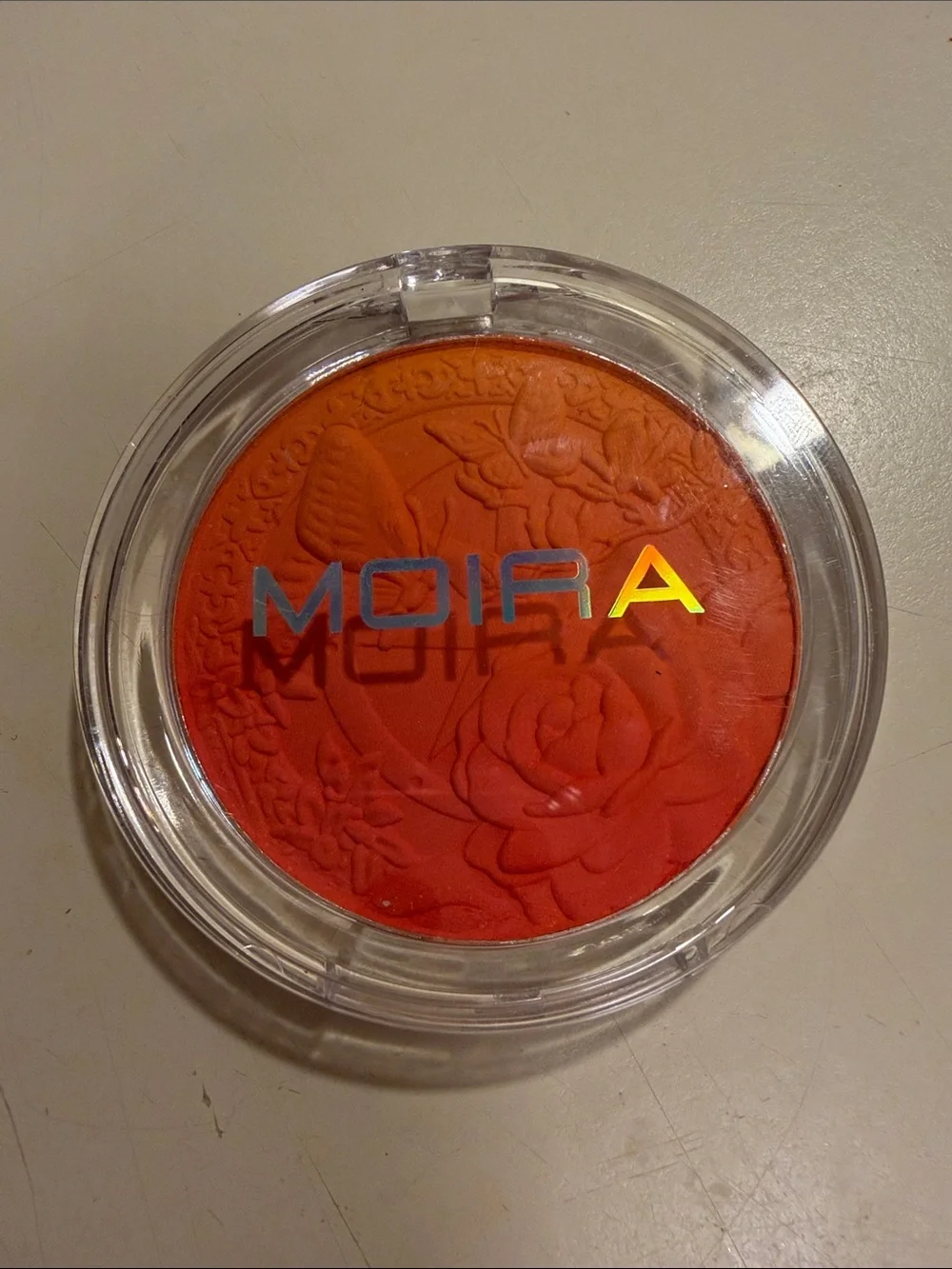 Moira signature ombré blusher orange blossom